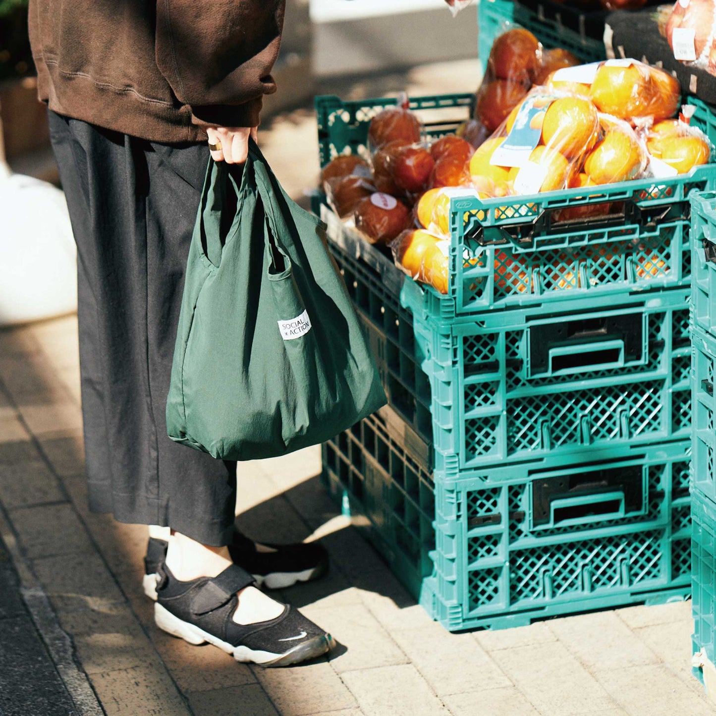 RE:BAG「CONVENI」color:常磐色/トキワイロ