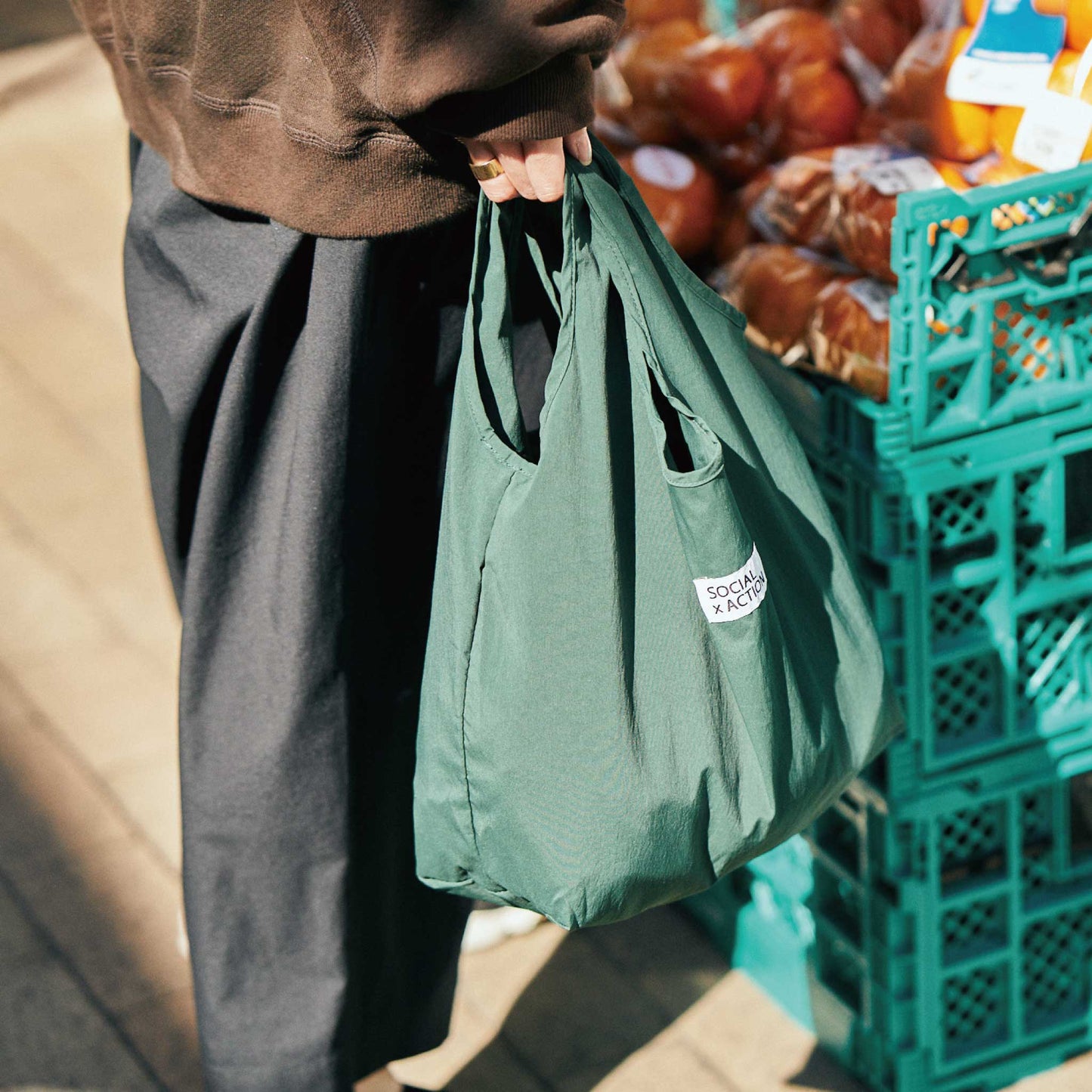 RE:BAG「CONVENI」color:常磐色/トキワイロ