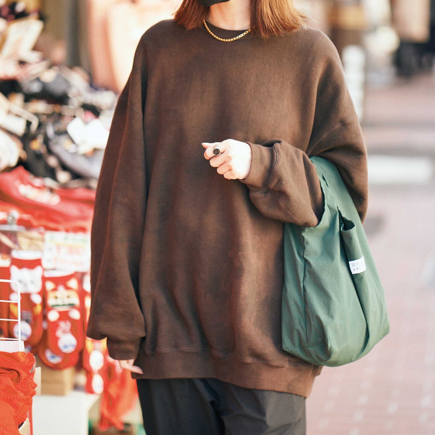 RE:BAG「CONVENI」color:常磐色/トキワイロ