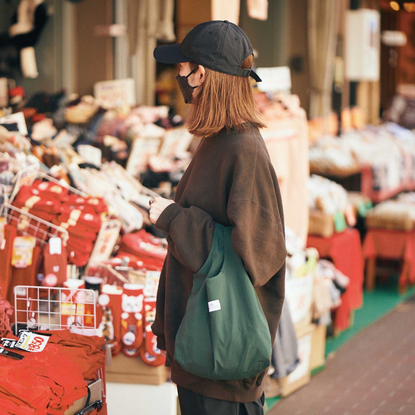 RE:BAG「CONVENI」color:常磐色/トキワイロ