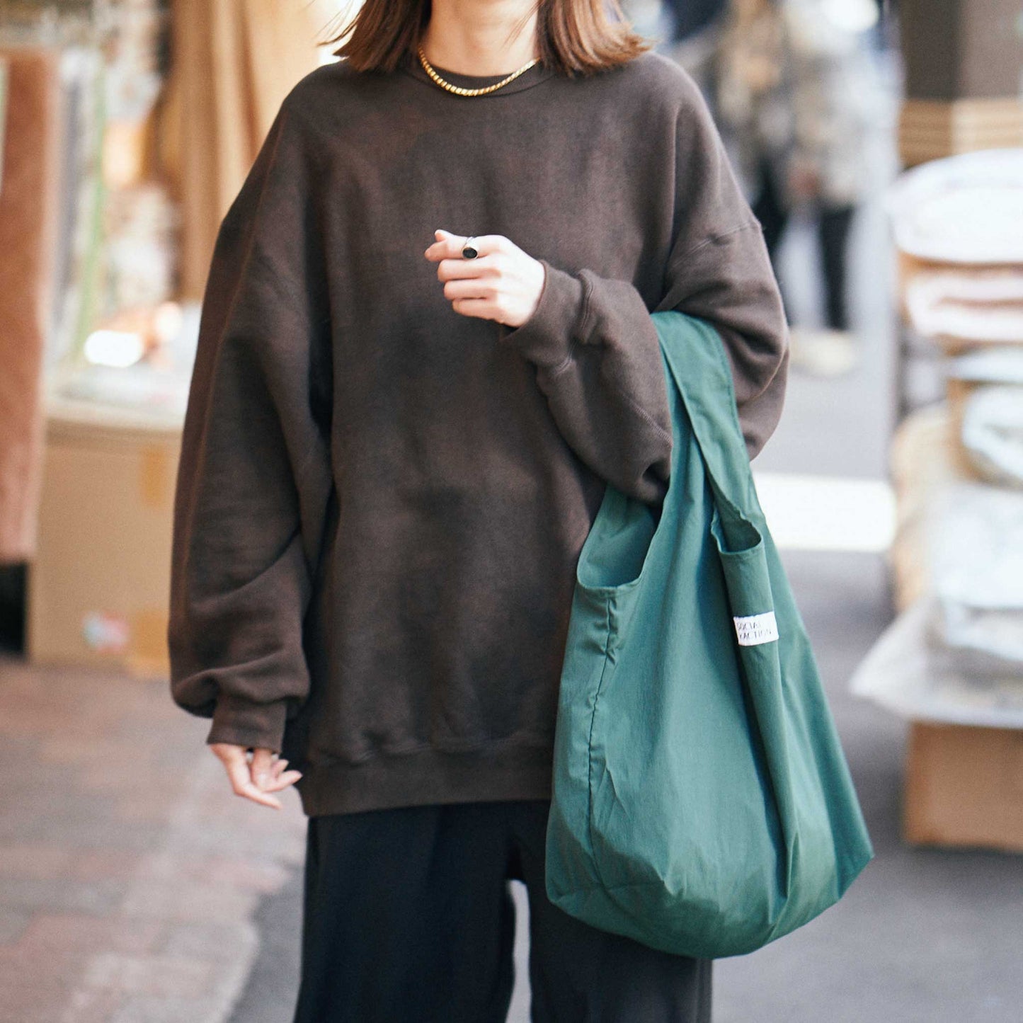 RE:BAG「MART」color:常磐色/トキワイロ