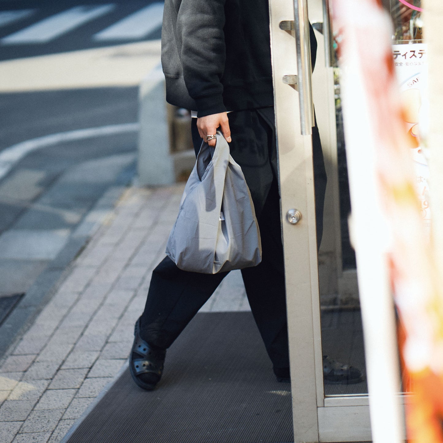 RE:BAG「CONVENI」color:絹鼠色/キヌネズイロ