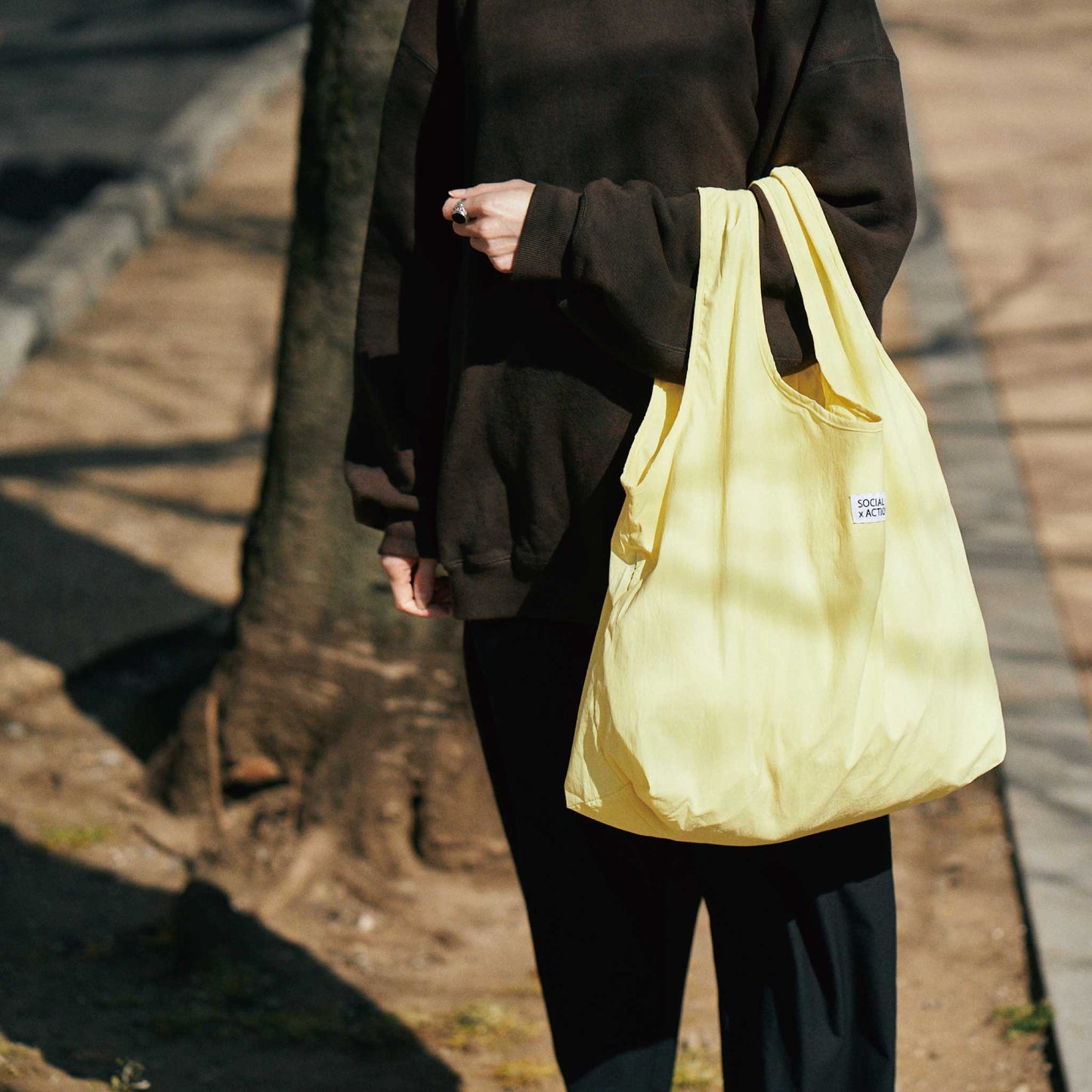 RE:BAG「MART」color:菜の花色/ナノハナイロ