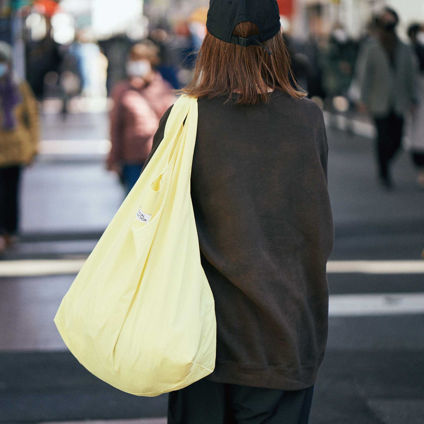 RE:BAG「MALL」color:菜の花色/ナノハナイロ