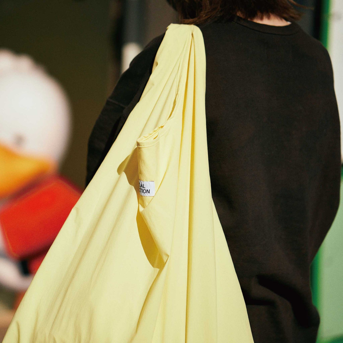 RE:BAG「MALL」color:菜の花色/ナノハナイロ