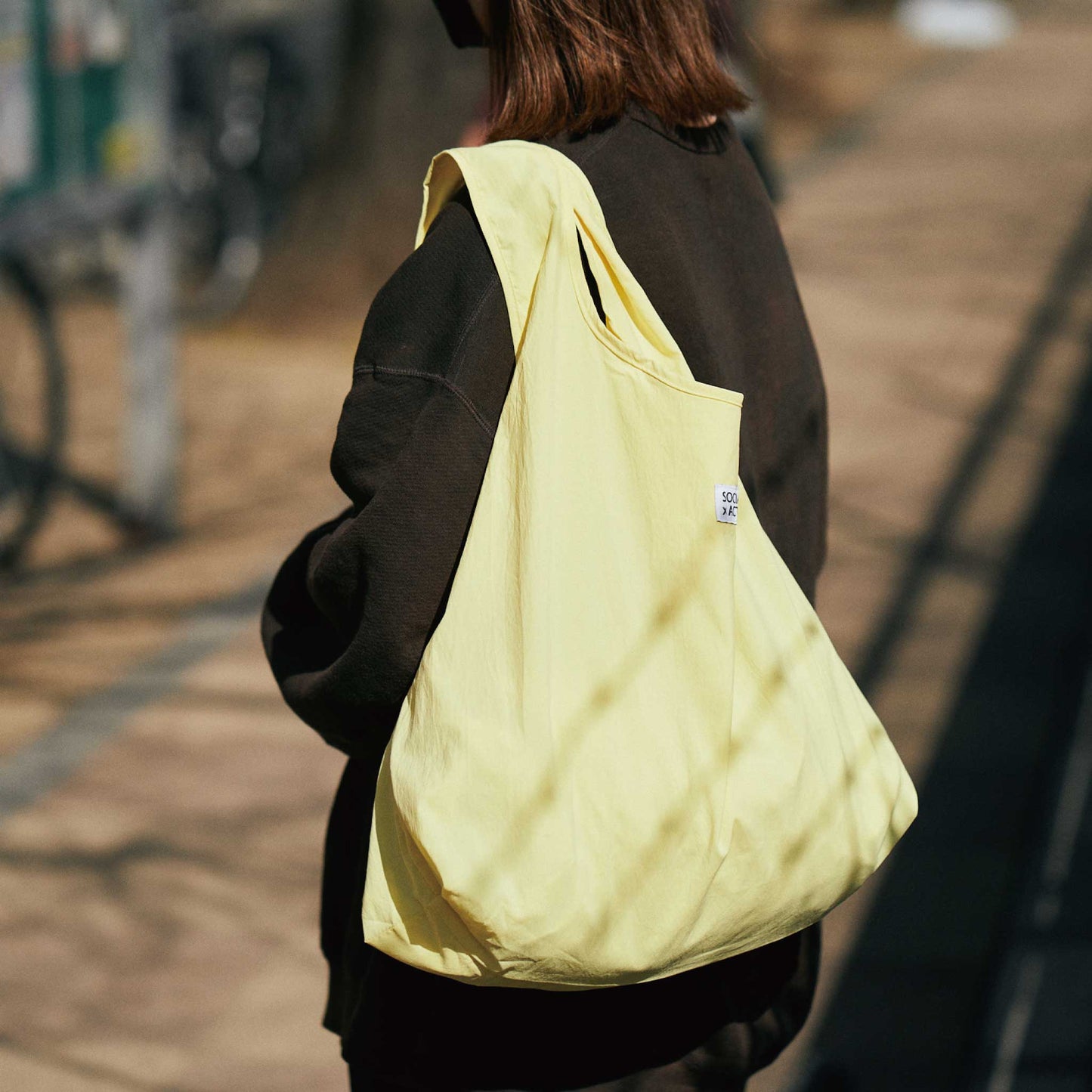RE:BAG「MART」color:菜の花色/ナノハナイロ