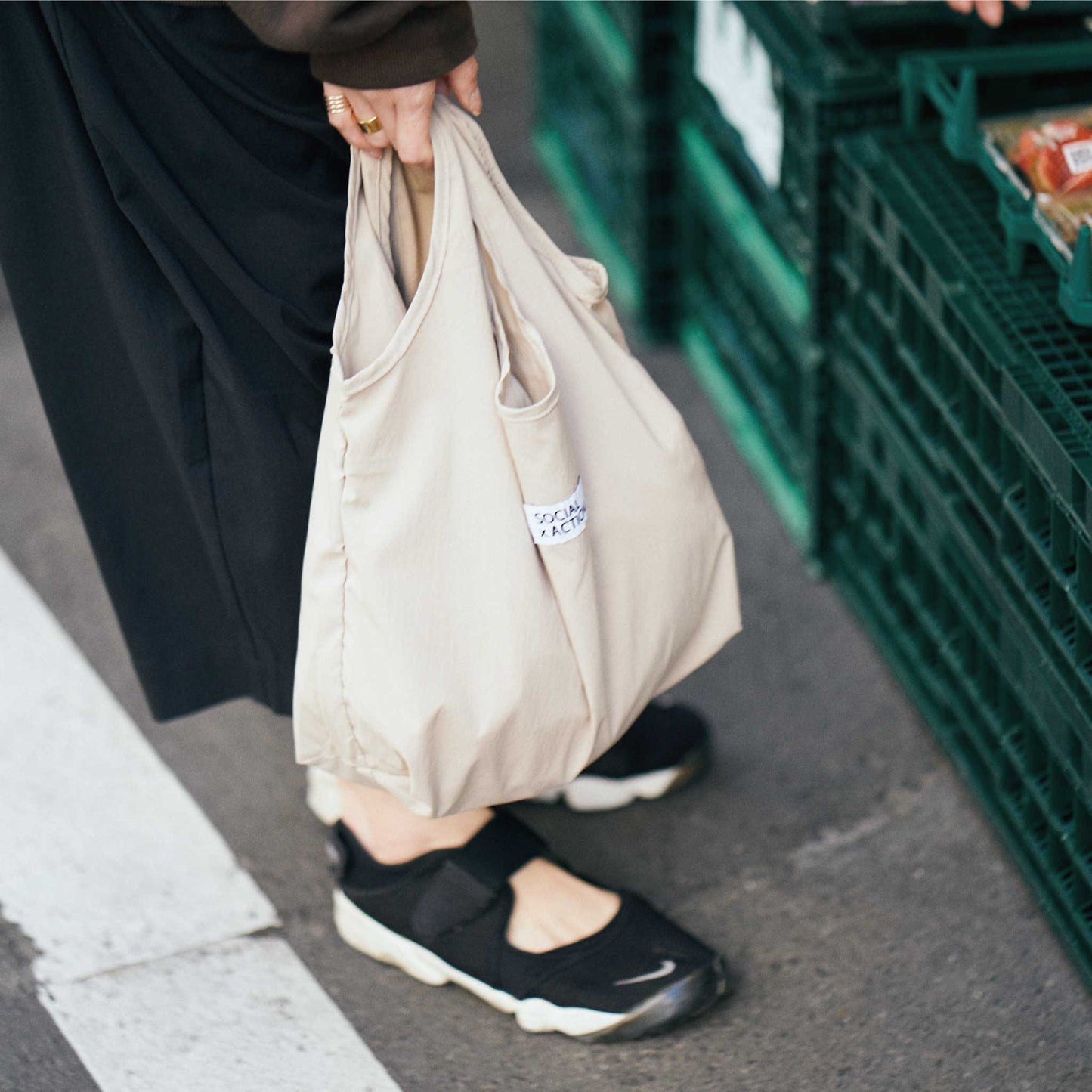 RE:BAG「CONVENI」color:砂色/スナイロ