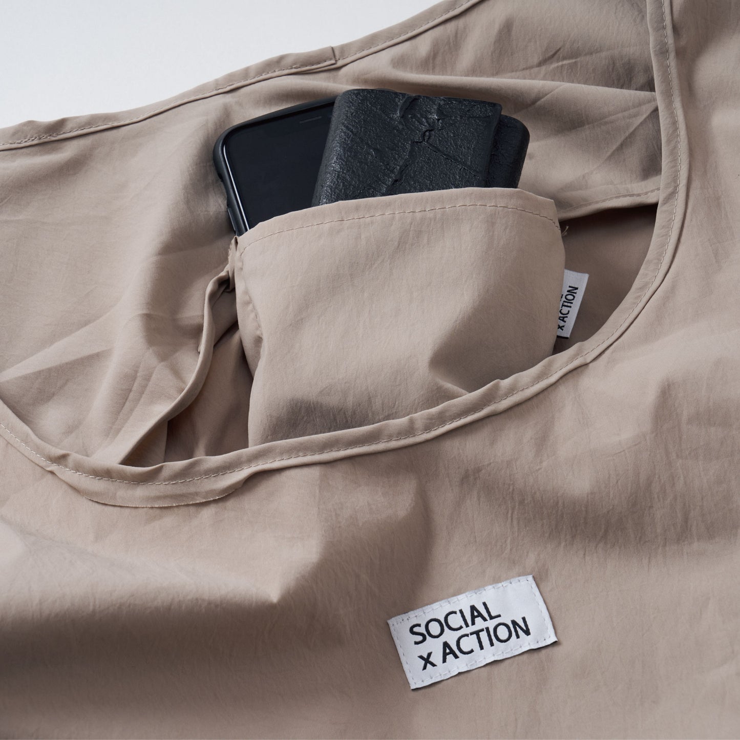 RE:BAG「MART」color:砂色/スナイロ