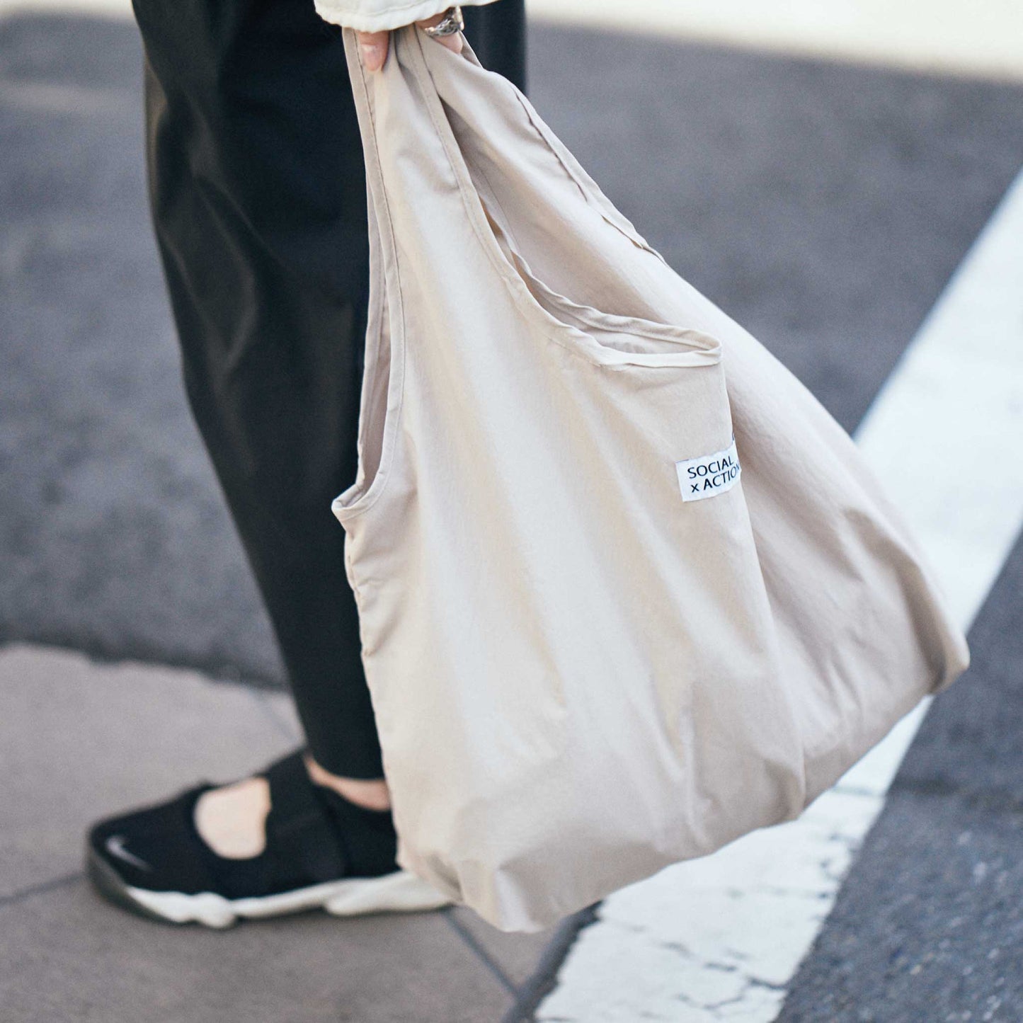 RE:BAG「MART」color:砂色/スナイロ