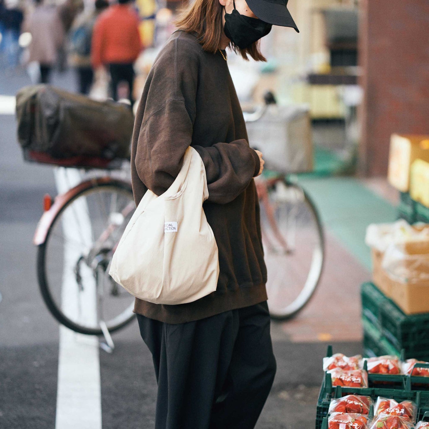RE:BAG「CONVENI」color:砂色/スナイロ