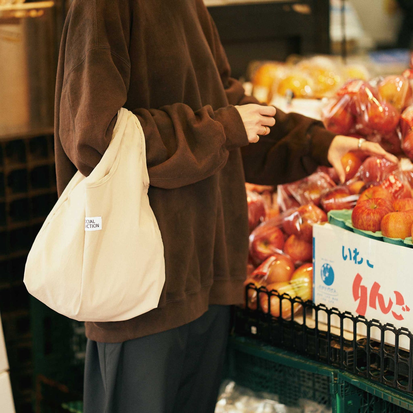RE:BAG「CONVENI」color:砂色/スナイロ