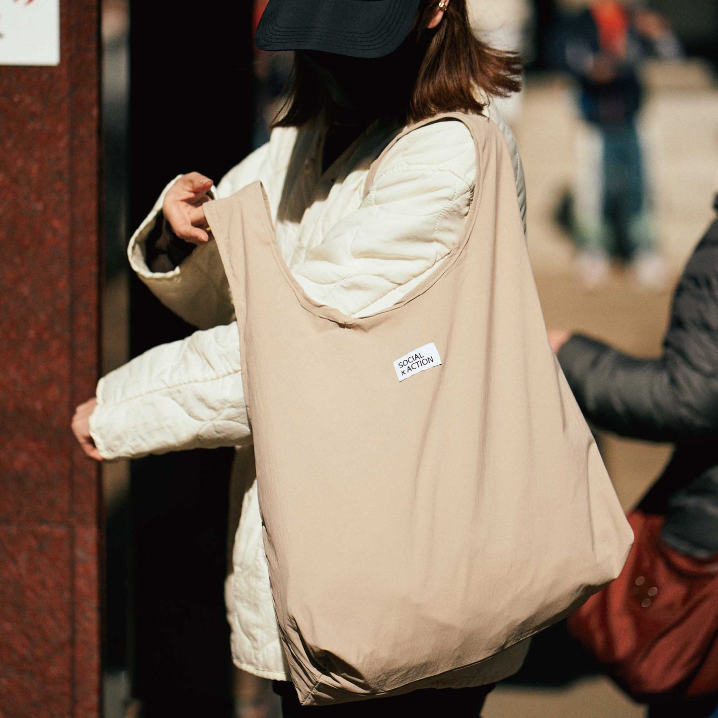 RE:BAG「MART」color:砂色/スナイロ