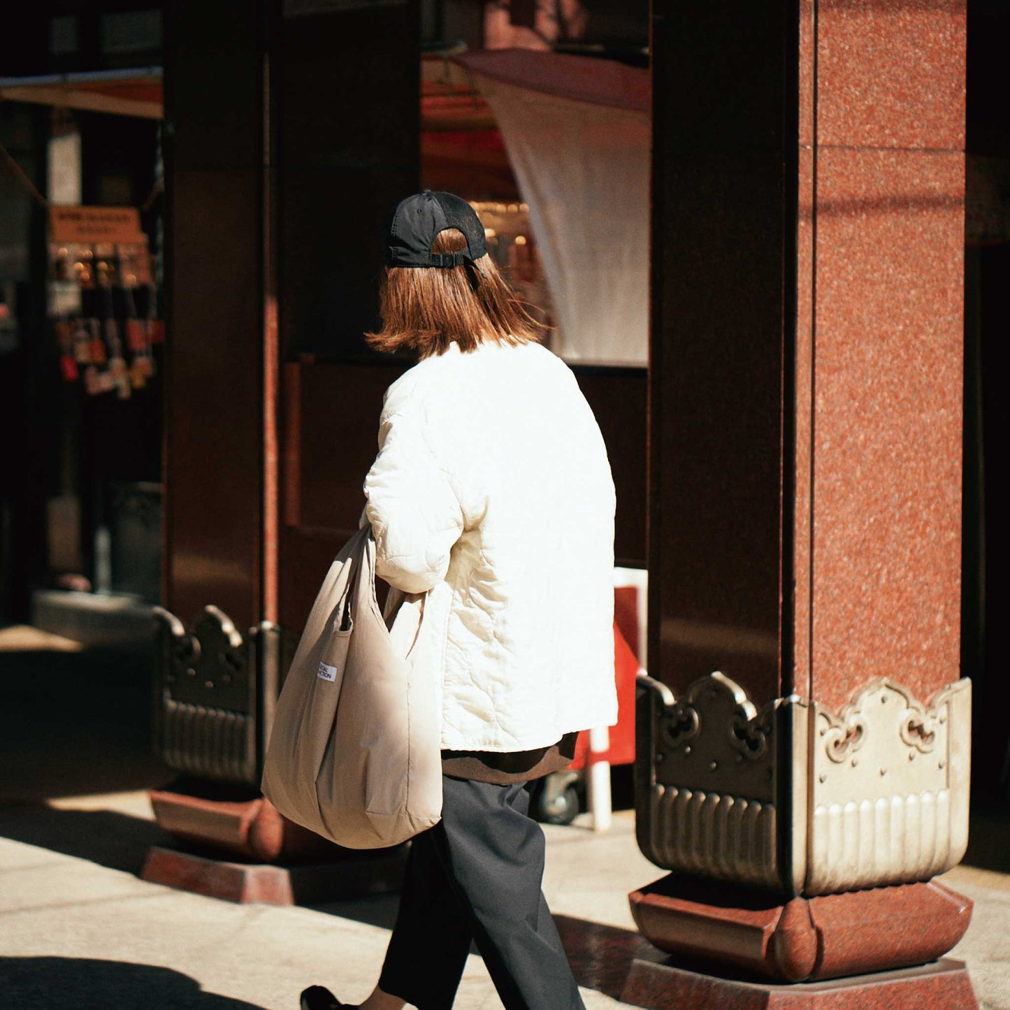 RE:BAG「MART」color:砂色/スナイロ