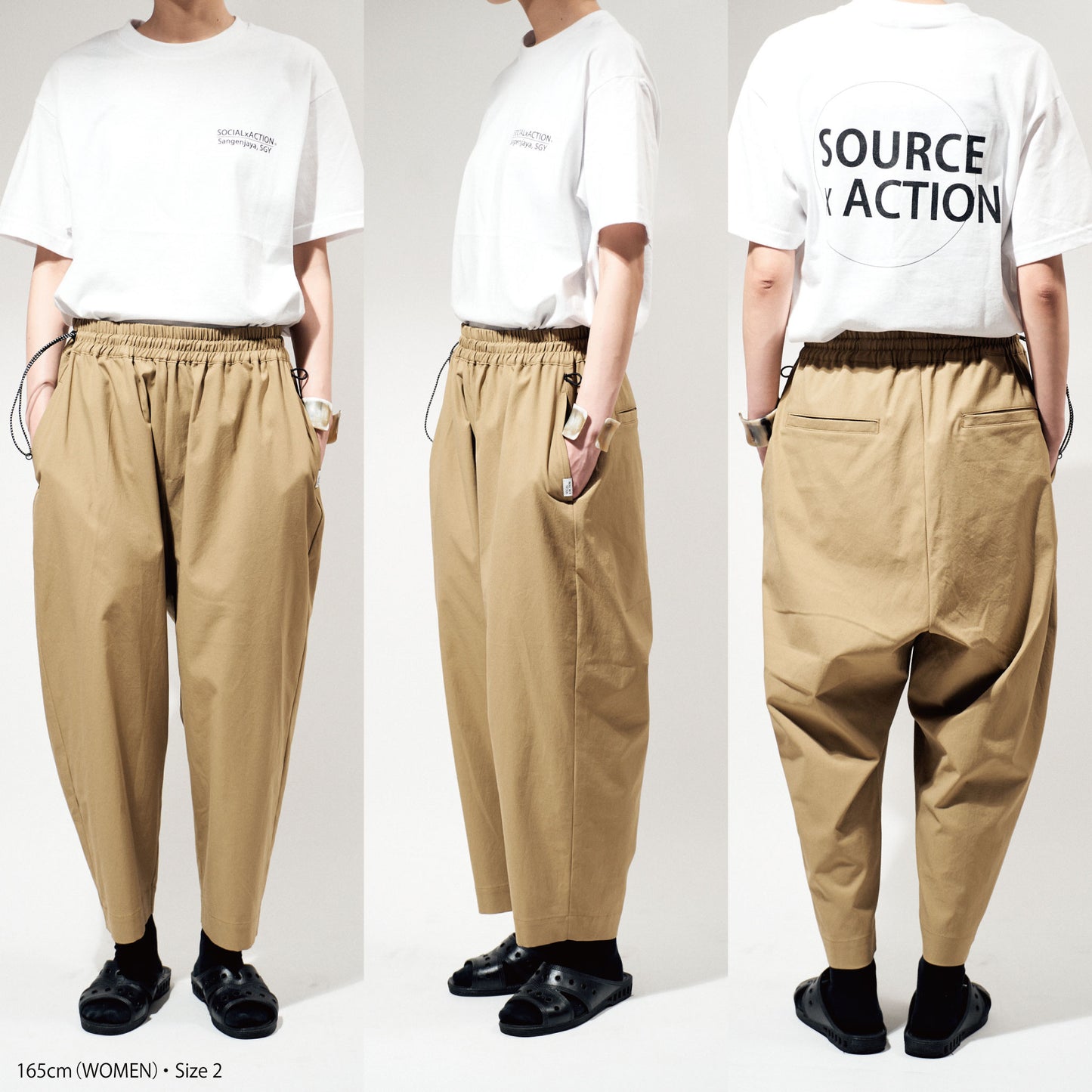 Cfef's Pants「SOURCE」color:BEIGE/ベージュ