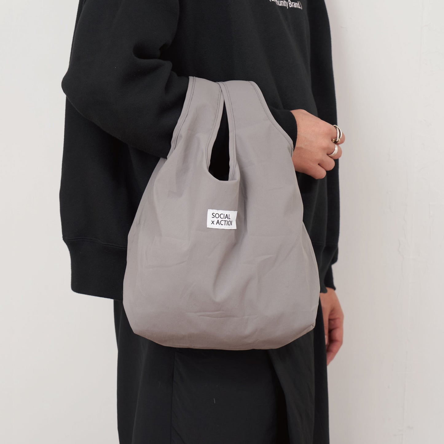 RE:BAG「CONVENI」color:絹鼠色/キヌネズイロ