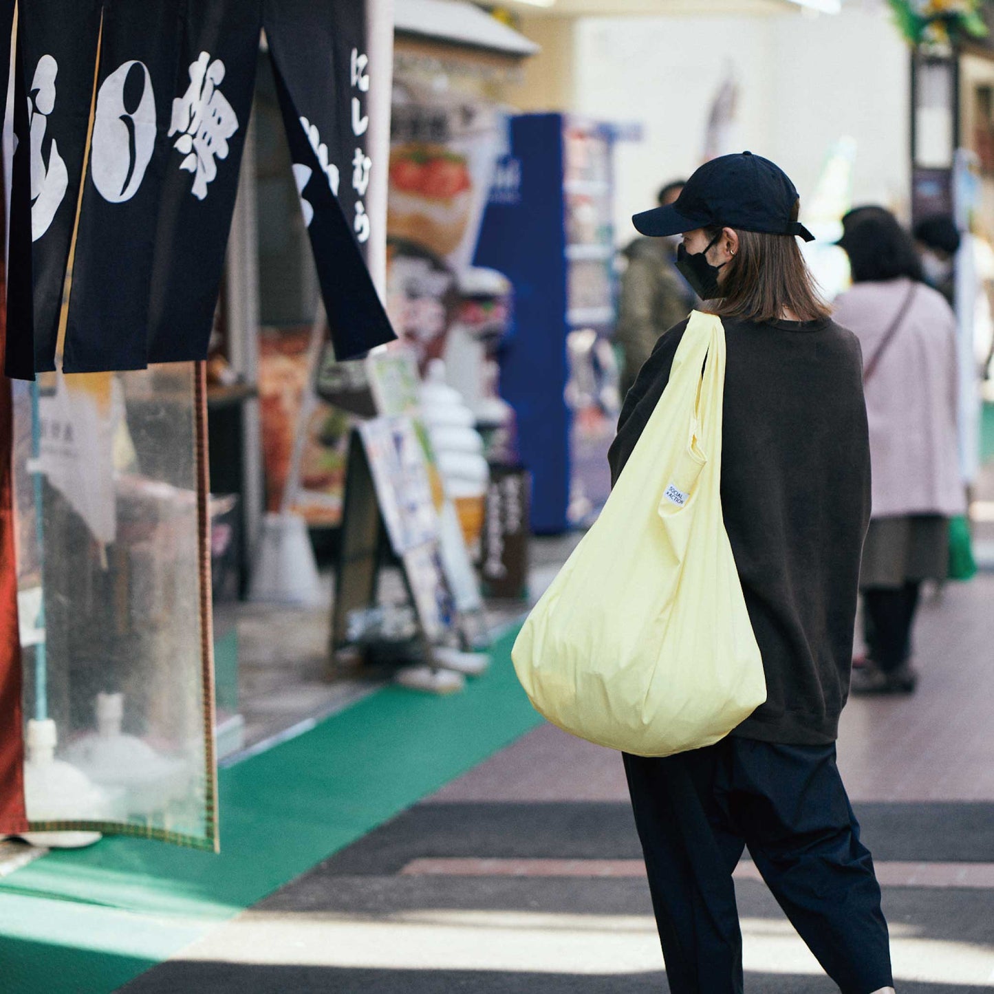 RE:BAG「MALL」color:菜の花色/ナノハナイロ